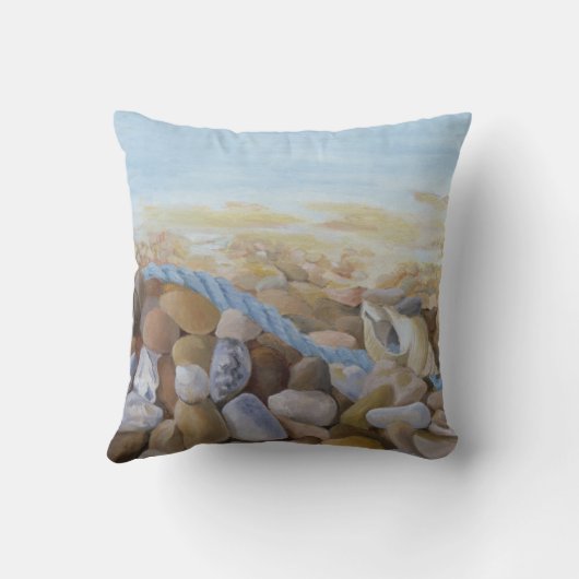 海海岸 クッション (裏面)