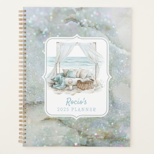 海海岸 | ビーチカバナ プランナー手帳 (正面)