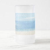 海海岸 フロストグラスビールジョッキ (中央)