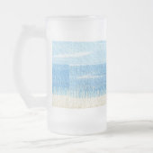 海海岸 フロストグラスビールジョッキ (左)