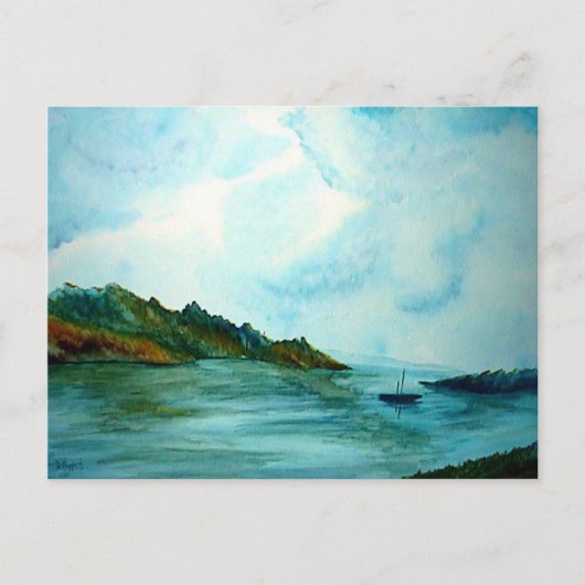 海海岸 ポストカード (正面)