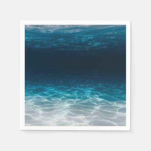 海海底水 スタンダードカクテルナプキン (正面)