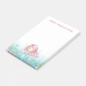 海海水中マーメイドパーソナライズされた（ユダヤ教の）バル・ミツバー ポストイット (アングル)