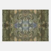 海海洋堆積物ジェムストーン箱型 ラッピングペーパーシート (正面2)