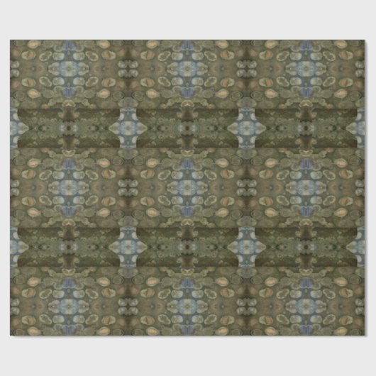 海海洋堆積砂質原石回収箱 ラッピングペーパー (フラット)