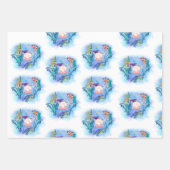 海海獣パーティー ラッピングペーパーシート (正面)