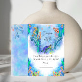 海海獣ベビーおむつラッフル エンクロージャーカード