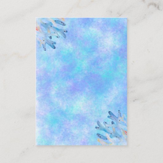 海海獣ベビーおむつラッフル エンクロージャーカード (裏面)