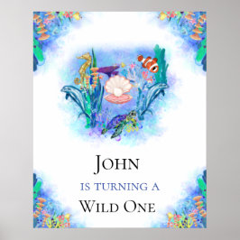 海海獣誕生日 ポスター