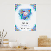 海海獣誕生日 ポスター (キッチン)