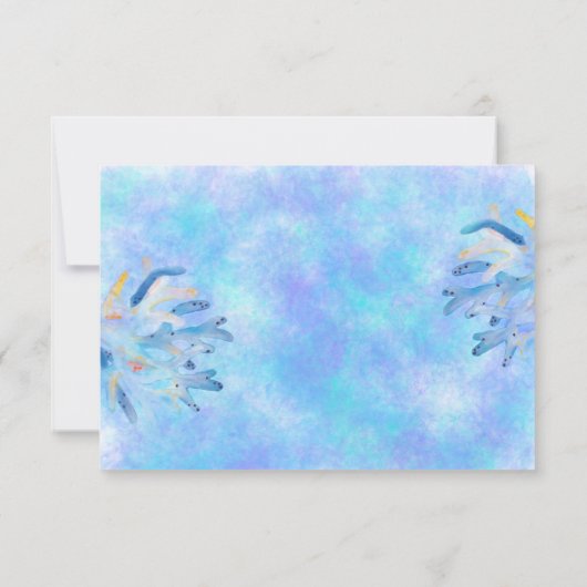 海海獣赤ちゃんシャワー サンキューカード (裏面)