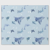 海海生物 ラッピングペーパー (フラット)