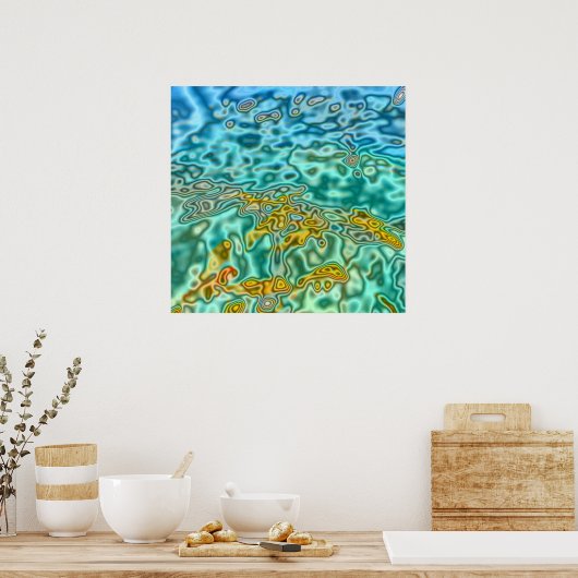 海深 ポスター (キッチン)