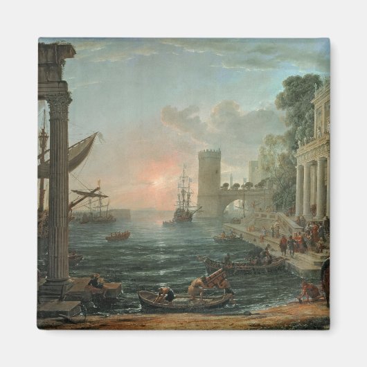 海港と海港 マグネット (正面)