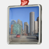 海港通り橋およびボストンスカイライン。ボストンはあります メタルオーナメント (左)