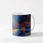 海溶岩「アストラルスワール」 コーヒーマグカップ (正面右)