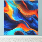 海溶岩「オーシャンフォージ」 キャンバスプリント (インサイチュ (ウッドフロア))