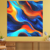 海溶岩「オーシャンフォージ」 キャンバスプリント (インサイチュ (リビング))