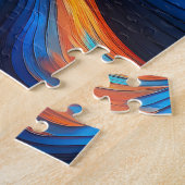 海溶岩「オーシャンフォージ」 ジグソーパズル (側面)