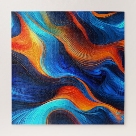 海溶岩「オーシャンフォージ」 ジグソーパズル (縦)