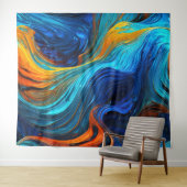 海溶岩「テンペスト」 タペストリー (インサイチュ(横))