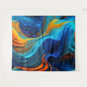 海溶岩「テンペスト」 タペストリー (正面(横))