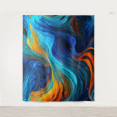 海溶岩「テンペスト」 タペストリー (正面)