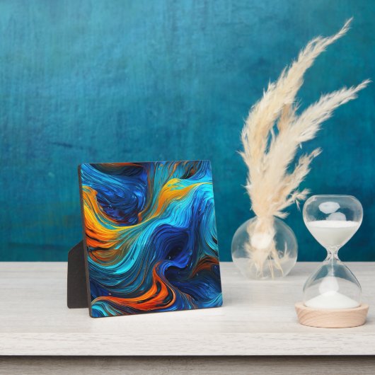 海溶岩「テンペスト」 フォトプラーク (インサイチュ)