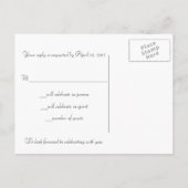 海潮R.S.V.P.カード インビテーションポストカード (裏面)