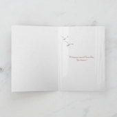 海灯台の窓の水の色の名前日 カード (内部)