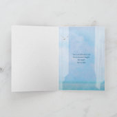 海灯台の窓の水色 カード (内部)