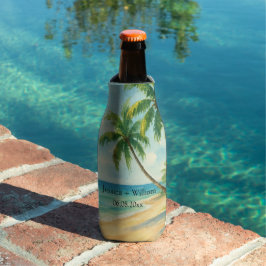 海熱帯ビーチアイランドサマー結婚ズ ボトルクーラー