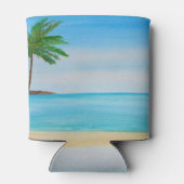 海熱帯ビーチアイランドサマー結婚ズ 缶クーラー (裏面)