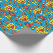 海熱狂する生物とイエローサブマリン・ジグソー ラッピングペーパー (角)