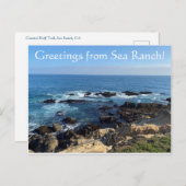 海牧場からの挨拶! ポストカード (正面/裏面)