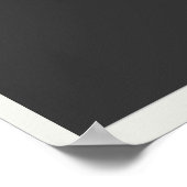 海独り白黒 ポスター (角)