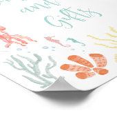 海獣のサイン ポスター (角)