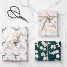 海獣の下の小さなクジラの水の色