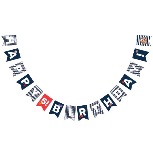 海獣の子供の誕生日パーティー バンティングフラッグ (全)