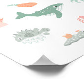 海獣子供部屋子 ポスター (角)