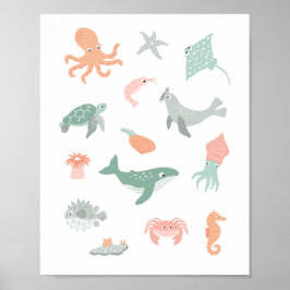 海獣子供部屋子 ポスター