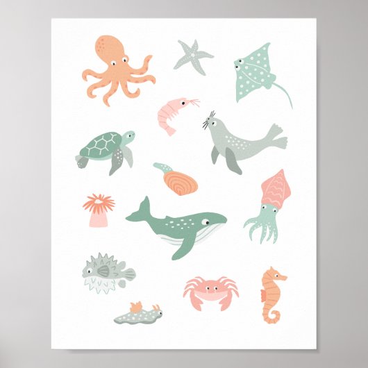 海獣子供部屋子 ポスター (正面)