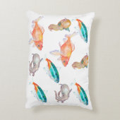 海獣模様 アクセントクッション (裏面(縦))