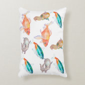海獣模様 アクセントクッション (正面(垂直))