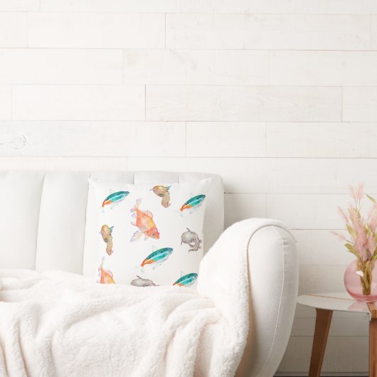 海獣模様 クッション (ソファ)