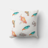 海獣模様 クッション (正面)