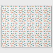 海獣模様 ラッピングペーパー (フラット)