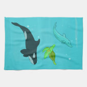 海獣 キッチンタオル (横)