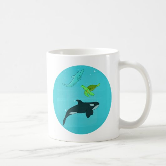 海獣 コーヒーマグカップ (右)
