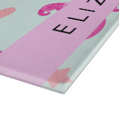 海獣,タコ,クラゲ,ハート,お名前 カッティングボード (角)